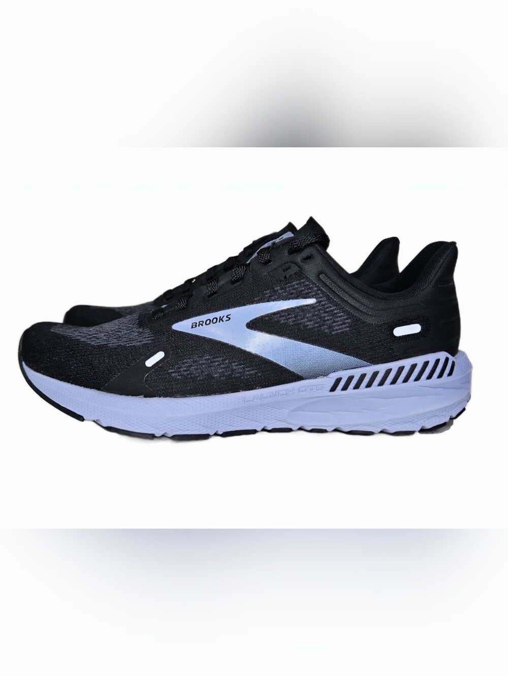 Brooks Women's Launch GTS 9 Running Athletic Shoes US Size 8 Black Lavender